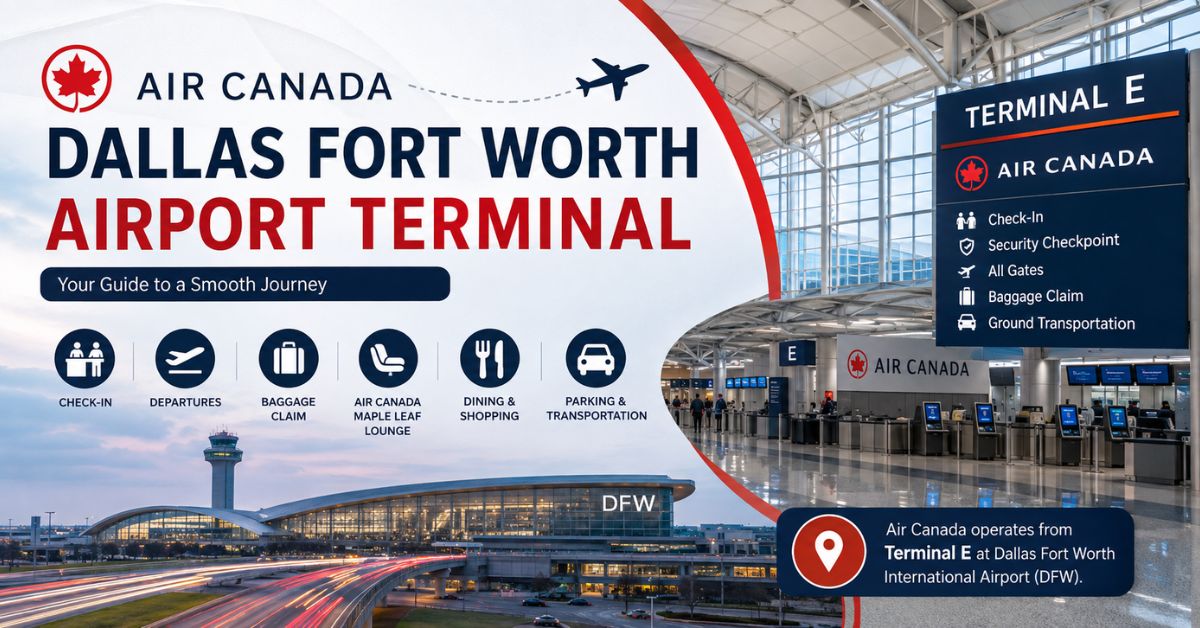 Air Canada Terminal at Dallas Fort Worth International Airport – DFW