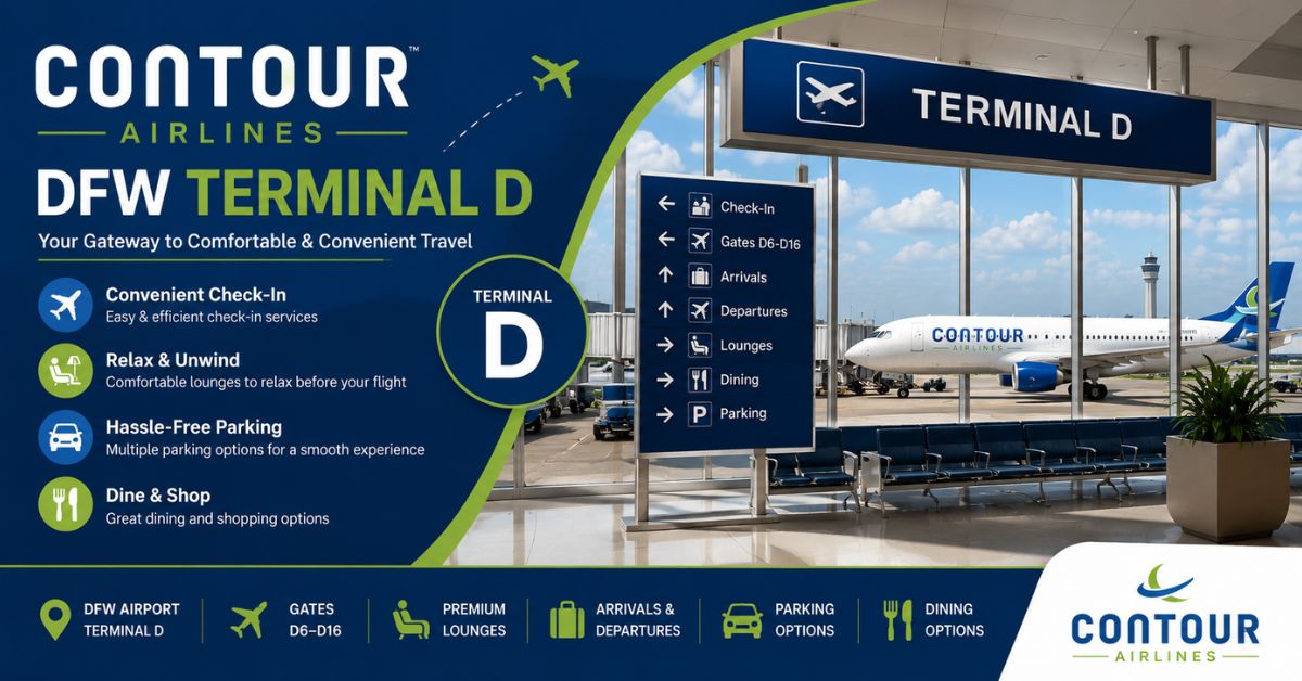 Contour Airlines Terminal At Dallas Fort Worth International Airport – (DFW)