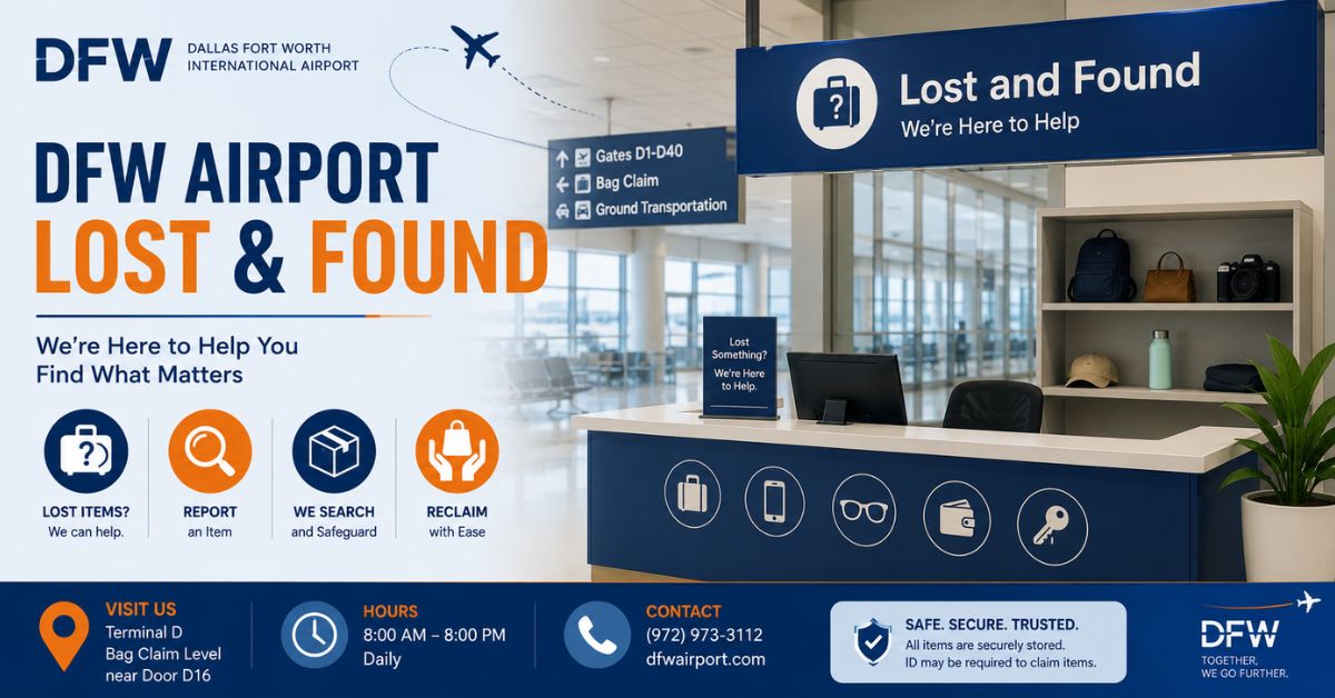 DFW Airport Lost and Found – Dallas Fort Worth International Airport