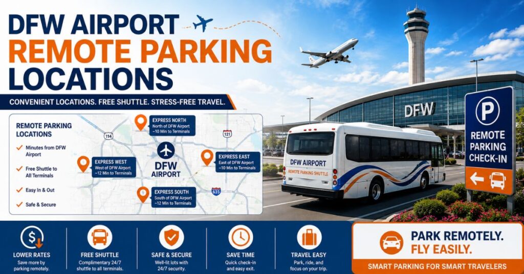 DFW Airport Remote Parking Locations