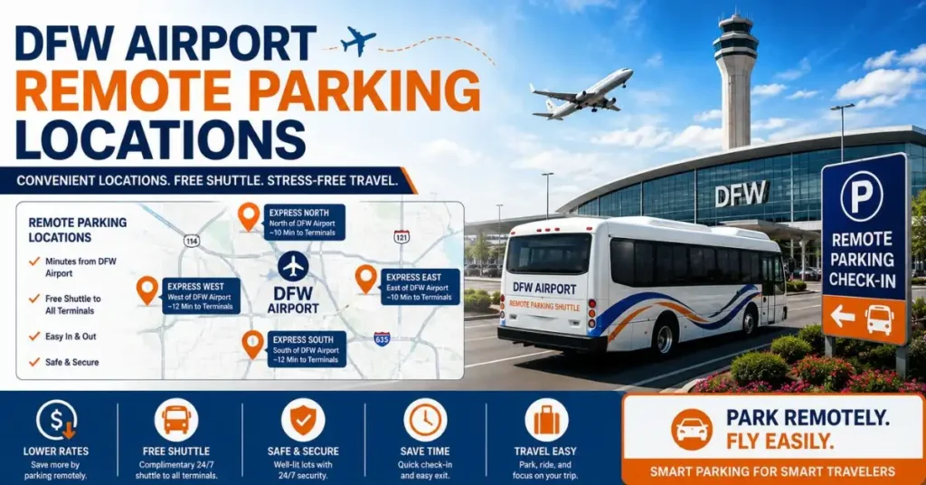 DFW Airport Remote Parking Locations