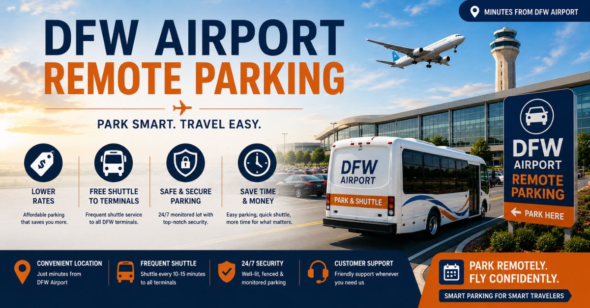 DFW Airport Remote Parking – Dallas Fort Worth