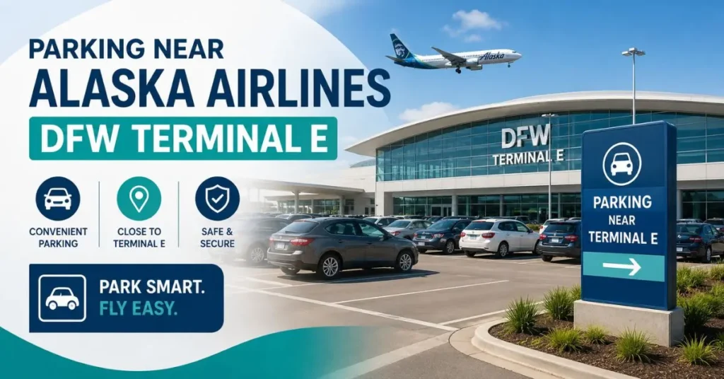Parking Near Alaska Airlines DFW Terminal E 