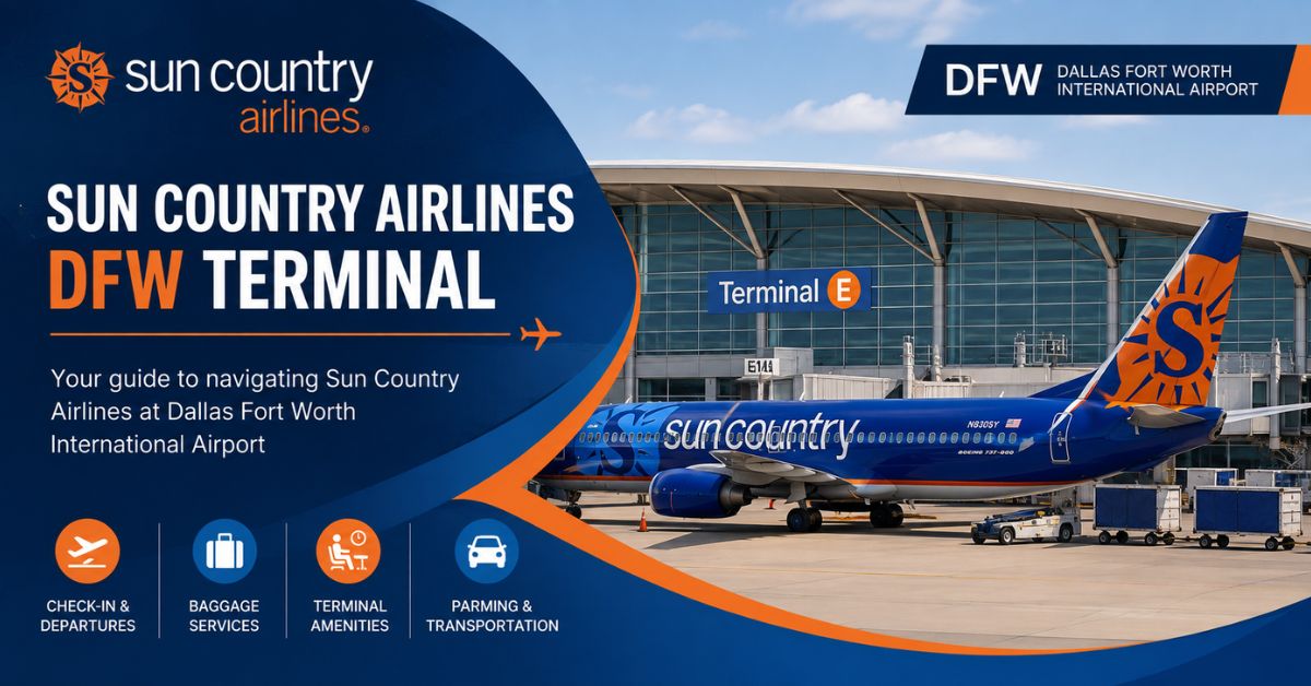 Sun Country Airlines DFW Terminal – Dallas Fort Worth International Airport