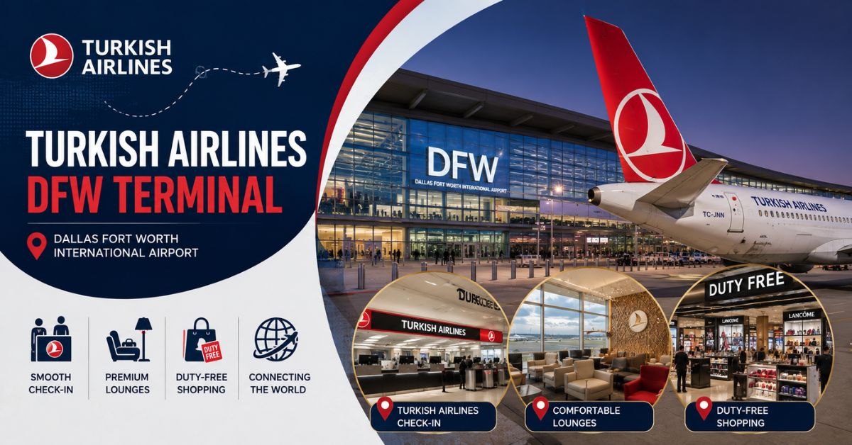 Turkish Airlines DFW Terminal – Dallas Fort Worth International Airport