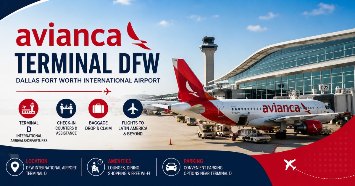 Avianca Airlines Terminal at Dallas Fort Worth International Airport – DFW