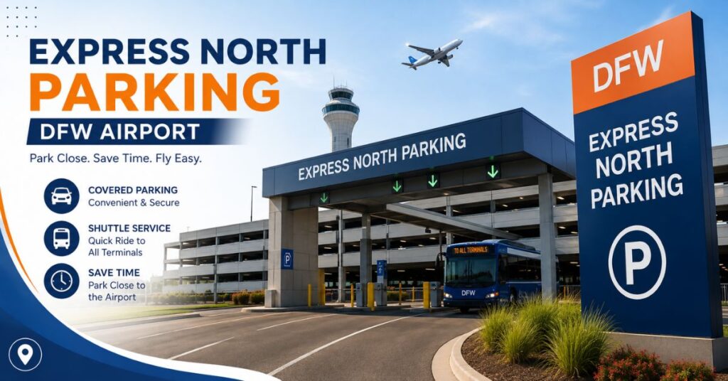 express north parking at dfw airport